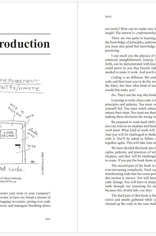 Clean Code: A Handbook of Agile Software Craftsmanship